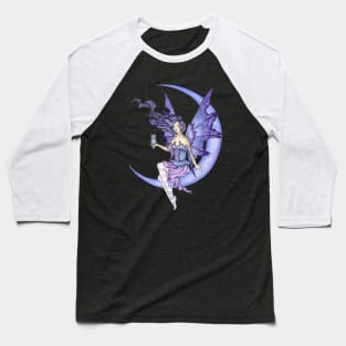 Moon Owl Baseball T-Shirt